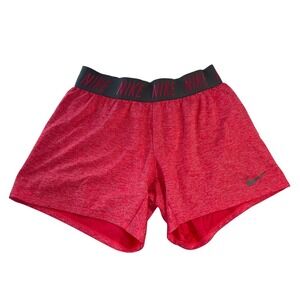 Nike Dri-FIT Girls Hot Pink Heathered Athletic Training Shorts XL